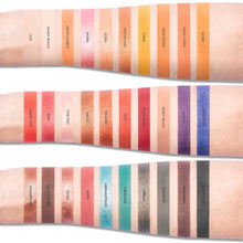 Load image into Gallery viewer, focallure endless possibilities 30 color eyeshadow palette swatches