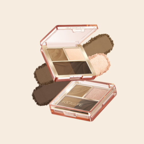  focallure all in one multiuse eyebrow palette 4 colours