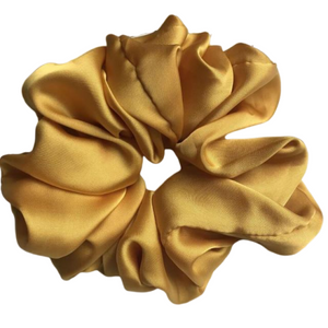 Oversized Satin Hair Scrunchie