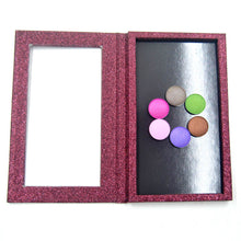 Load image into Gallery viewer, Eyeshadow Magnetic Palette Customizable Fuchsia Large