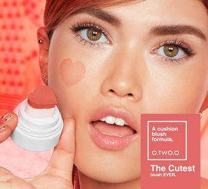 O.TWO.O Heart-Shaped Air Cushion Blush