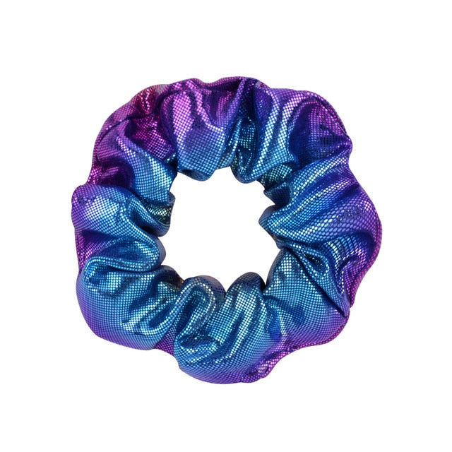 Holographic Hair Scrunchie