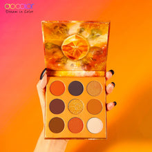 Load image into Gallery viewer, Docolor Soul 9 Colors Eye Shadow Palette Orange