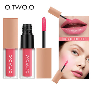 O.TWO.O 2 In 1 Lip & Cheek Tint 03 Cherry Red