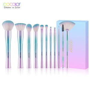 Complete Set of Face Makeup Brushes