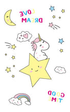 Load image into Gallery viewer, Magical Unicorns Temporary Tattoo Sticker