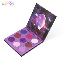 Load image into Gallery viewer, Docolor Power 9 Colors Eye Shadow Palette Purple