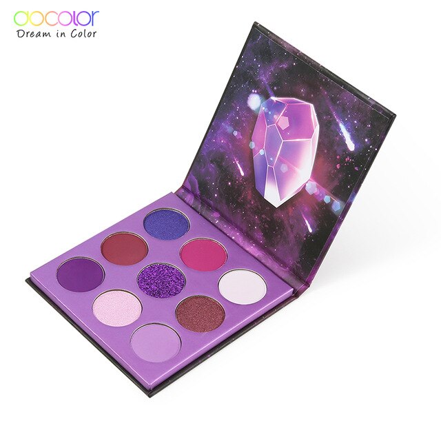 Docolor Power 9 Colors Eye Shadow Palette Purple