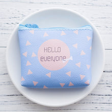 Load image into Gallery viewer, Cute PU Leather Zip Coin Purses