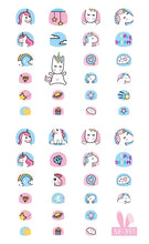 Load image into Gallery viewer, Unicorn Nail Art Stickers Decals