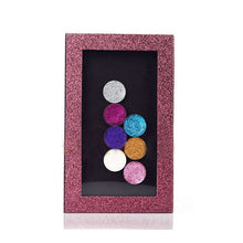 Load image into Gallery viewer, Eyeshadow Magnetic Palette Customizable Fuchsia Large