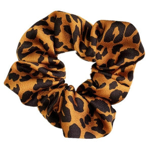 Leopard Hair Scrunchies