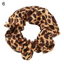 Load image into Gallery viewer, Leopard Hair Scrunchies