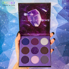 Load image into Gallery viewer, Docolor Power 9 Colors Eye Shadow Palette Purple