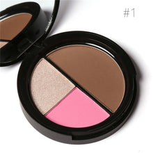 Load image into Gallery viewer, Shimmering Highlighter, Blush &amp; Bronzer Focallure 