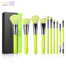 Load image into Gallery viewer, Docolor Neon Makeup Brush Set