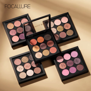 FOCALLURE Nude Colors 9-Pan Palette