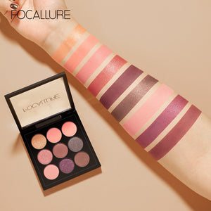 FOCALLURE Nude Colors 9-Pan Palette