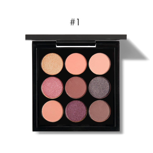 FOCALLURE Nude Colors 9-Pan Palette