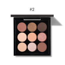 Load image into Gallery viewer, FOCALLURE Nude Colors 9-Pan Palette