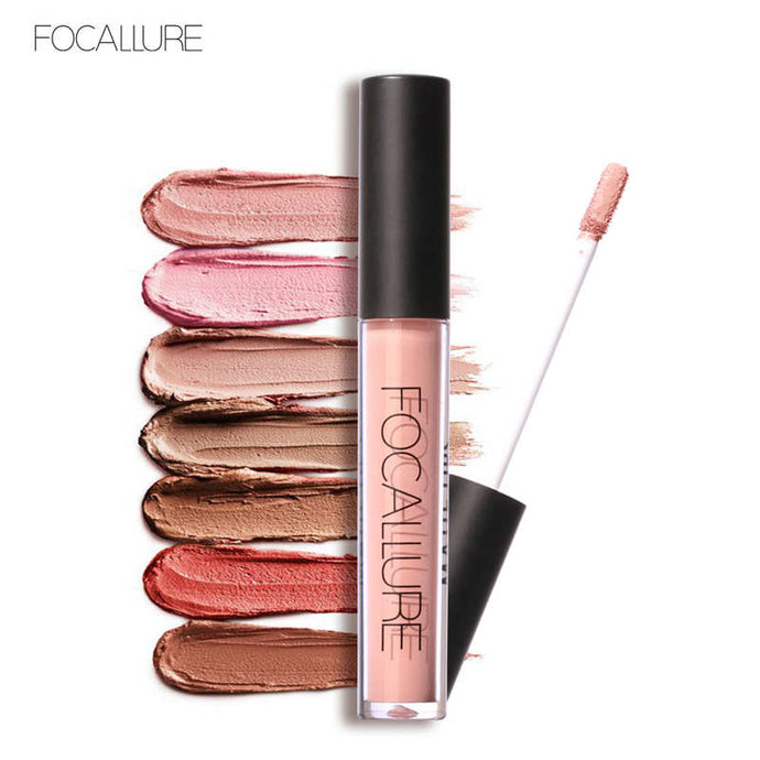 FOCALLURE Nude Lip Color Matte Liquid Lipstick