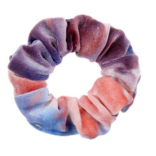 Load image into Gallery viewer, Tie-Dye Velvet Scrunchies