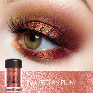 FOCALLURE Loose Pigment Eyeshadow #04 brown plum