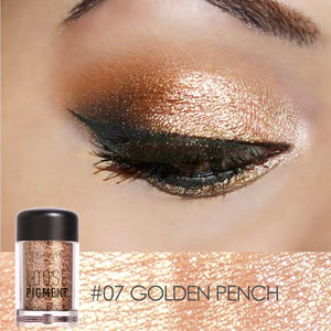 FOCALLURE Loose Pigment Eyeshadow #07 golden pench