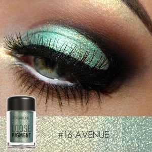 focallure loose pigment metallic eyeshadow #16 avenue