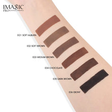 Load image into Gallery viewer, IMAGIC Tinted Eyerow Gel Cream Shade Swatches