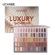 Load image into Gallery viewer, Ucanbe Luxury Gathering 60 Colors Neutral Eyeshadow Palette