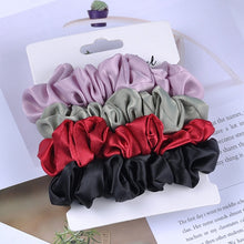 Load image into Gallery viewer, Satin Mini Hair Scrunchies