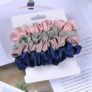 Satin Mini Hair Scrunchies