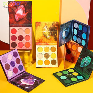 Docolor Mind 9 Colors Eye Shadow Palette Yellow