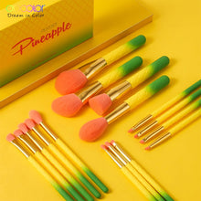 Load image into Gallery viewer, DOCOLOR 16 Piece Pineapple Face and Eye Brush Set