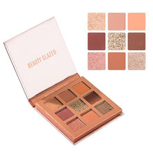 Load image into Gallery viewer, Beauty Glazed Chocolate 9 Color Eyeshadow Palette Collection