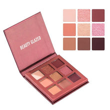 Load image into Gallery viewer, Beauty Glazed Chocolate 9 Color Eyeshadow Palette Collection