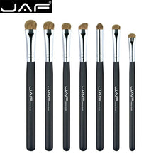 Load image into Gallery viewer, JAF 7 Piece Eyeshadow Brush Set Black