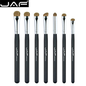 JAF 7 Piece Eyeshadow Brush Set Black