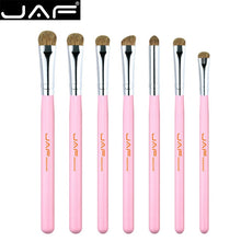Load image into Gallery viewer, JAF 7 Piece Eyeshadow Brush Set Pastel Pink