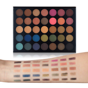 beauty glazed 35 colour must have palette swatches