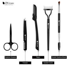Load image into Gallery viewer, ducare 5 in 1 professional eyebrow shaping and makeup kit