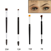 Load image into Gallery viewer, Veronni Dual/Single-Sided Eyebrow Brush