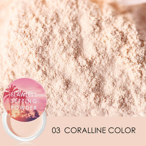 FOCALLURE Flawless Loose Setting Face Powder 03 Coralline Color