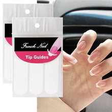 Load image into Gallery viewer, French Manicure Nail Art Tip Guides DIY