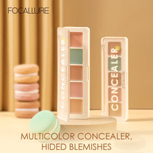 Load image into Gallery viewer, FOCALLURE 5-Color CC Concealer Palette