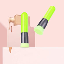 Load image into Gallery viewer, DOCOLOR Kabuki Foundation and Powder Makeup Brush Neon Green
