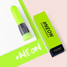Load image into Gallery viewer, DOCOLOR Kabuki Foundation and Powder Makeup Brush Neon Green
