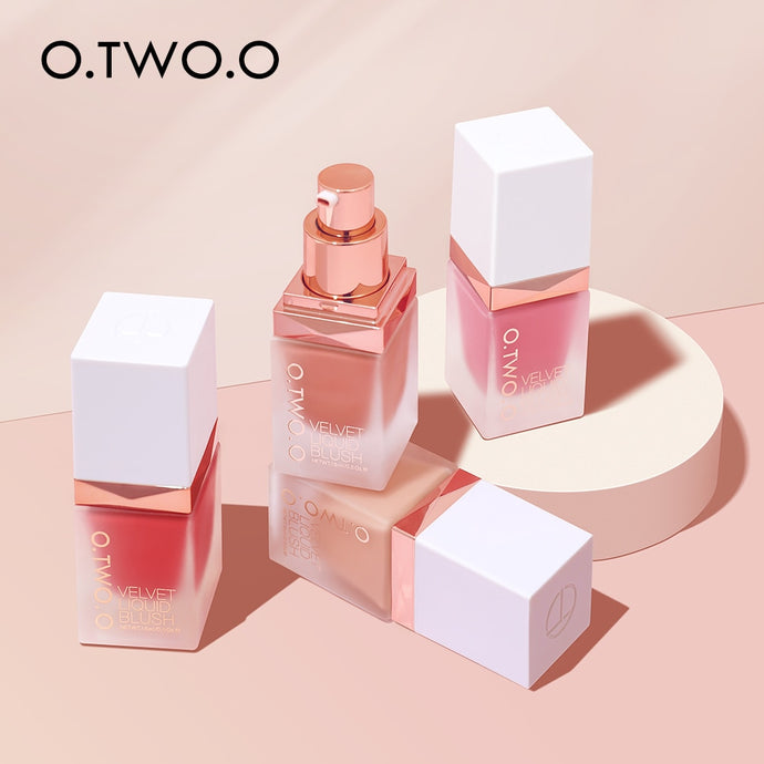 otwo velvet liquid blush