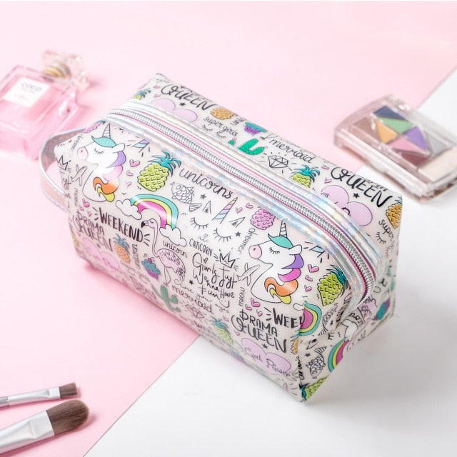 Cute Print Kawaii Style Makeup Bag